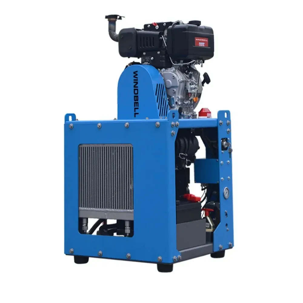 Windbell WGD35 35 CFM 10 HP Utility Mount Air Compressor | 18V | Snel laden