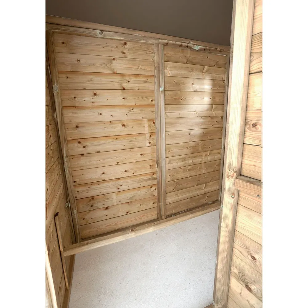 Kippenhok Luuk 327 x 179 x 183 cm - Geïmpregneerd hout