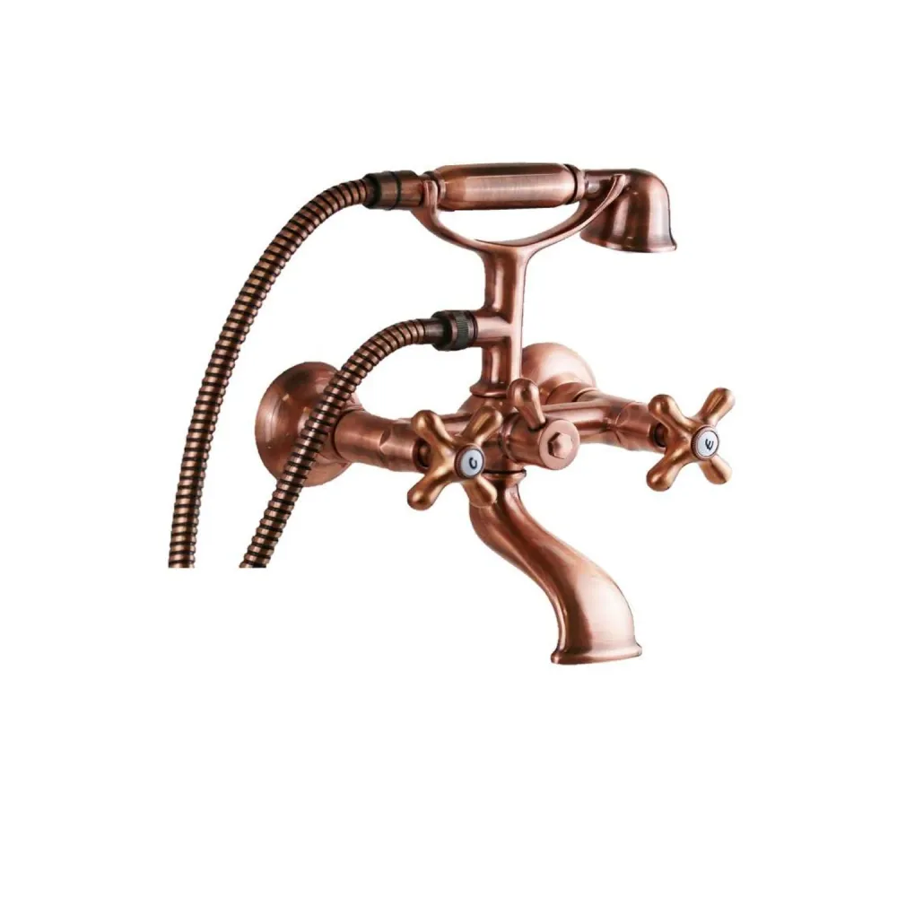 Luxueus bathtub/shower group diverter Paffoni Iris series - Ramato