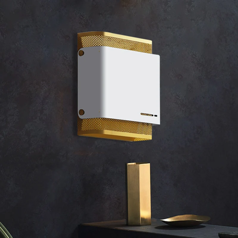 Metaal zwart/wit inbouw vierkante LED kolonialisme blaker lichtarmatuur voor woonkamer