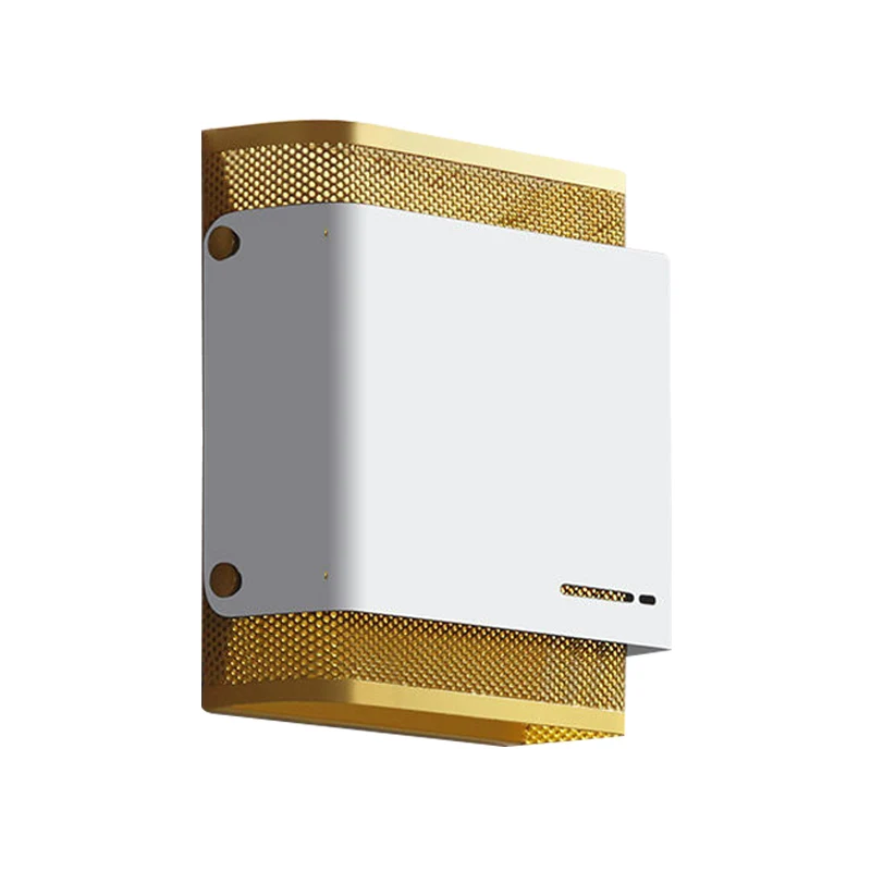 Metaal zwart/wit inbouw vierkante LED kolonialisme blaker lichtarmatuur voor woonkamer