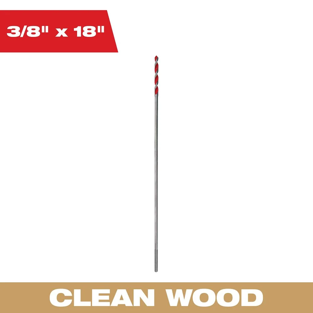 Milwaukee Tools 3/8" x 18" Bellhanger Bit 48-13-7237