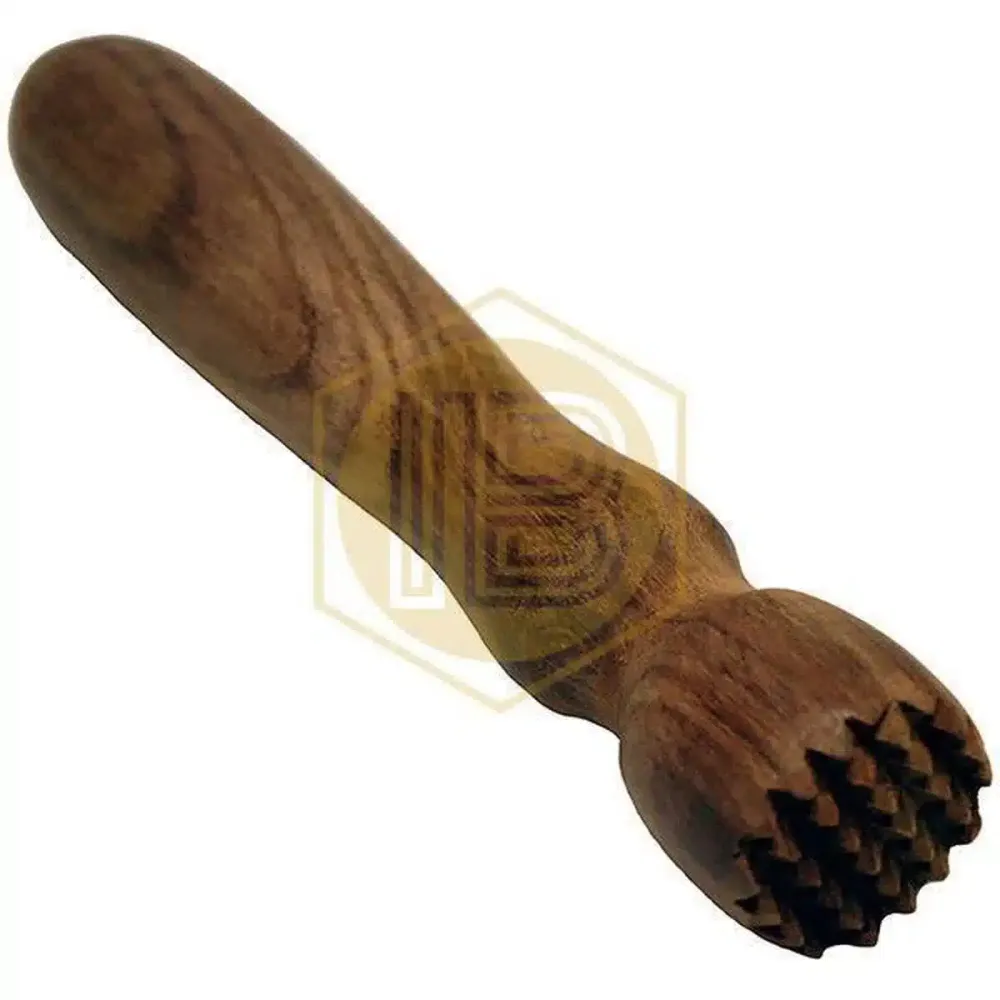 Elektrische Mortar Sheesham wood handle