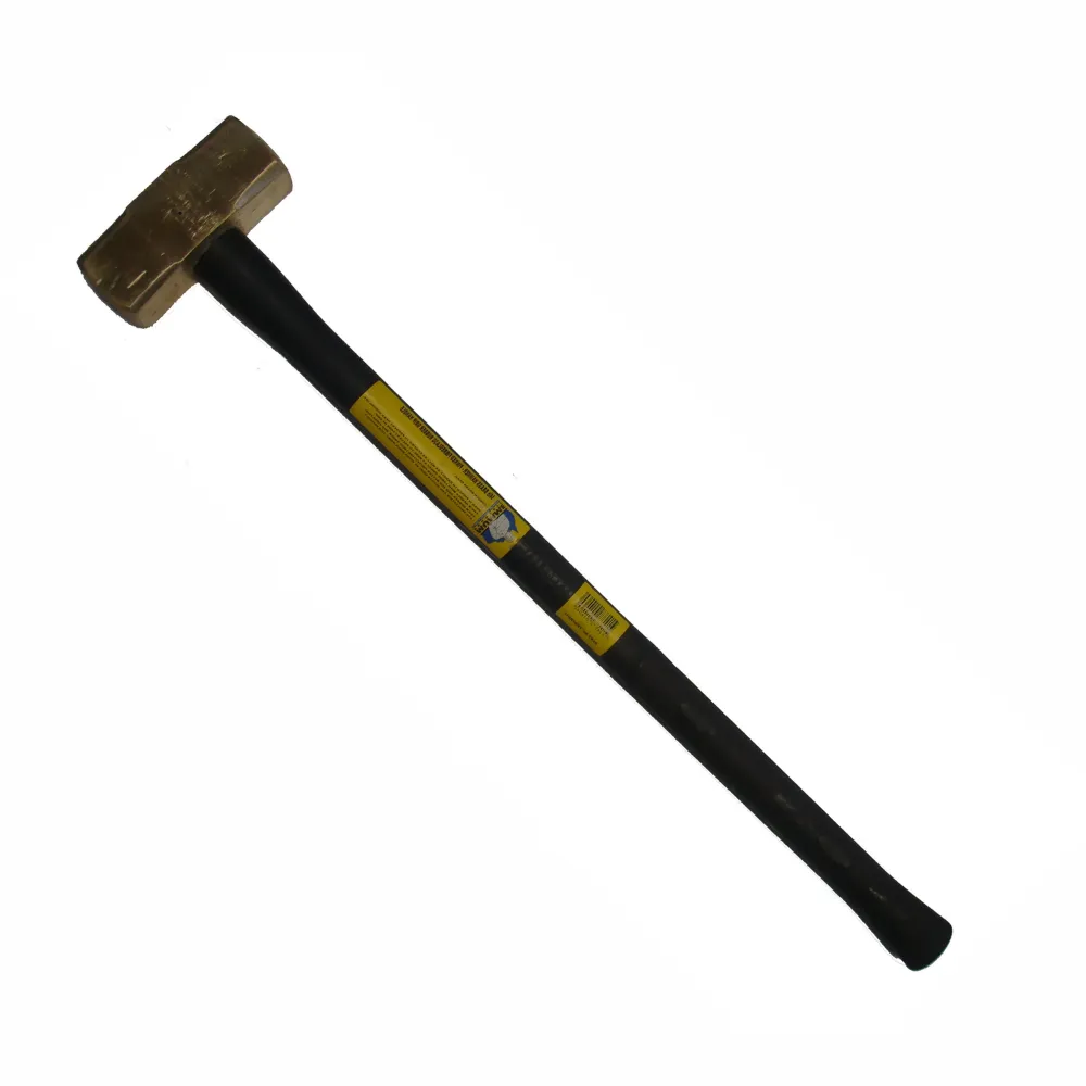 KLEIN TOOLS 14 lb Brass Sledge Hammer w/ Gummi Handle