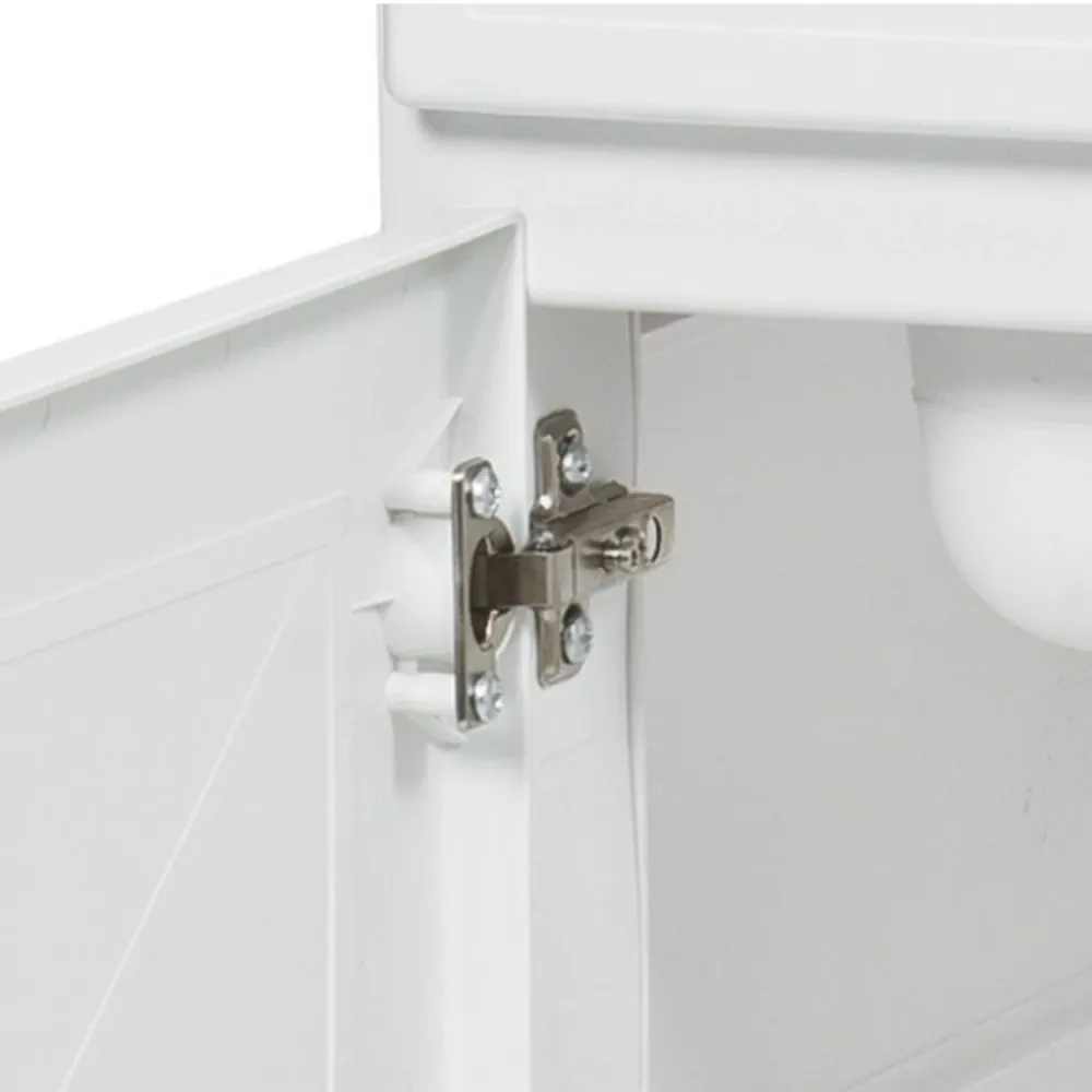 Washbasin model TopLine-Plus 45x60 cm 1 door - wit