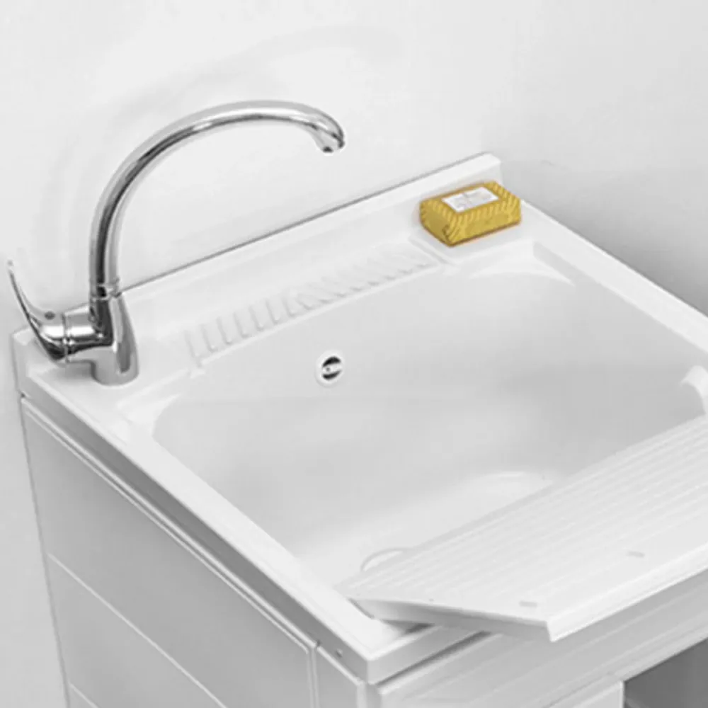 Washbasin model TopLine-Plus 45x60 cm 1 door - wit