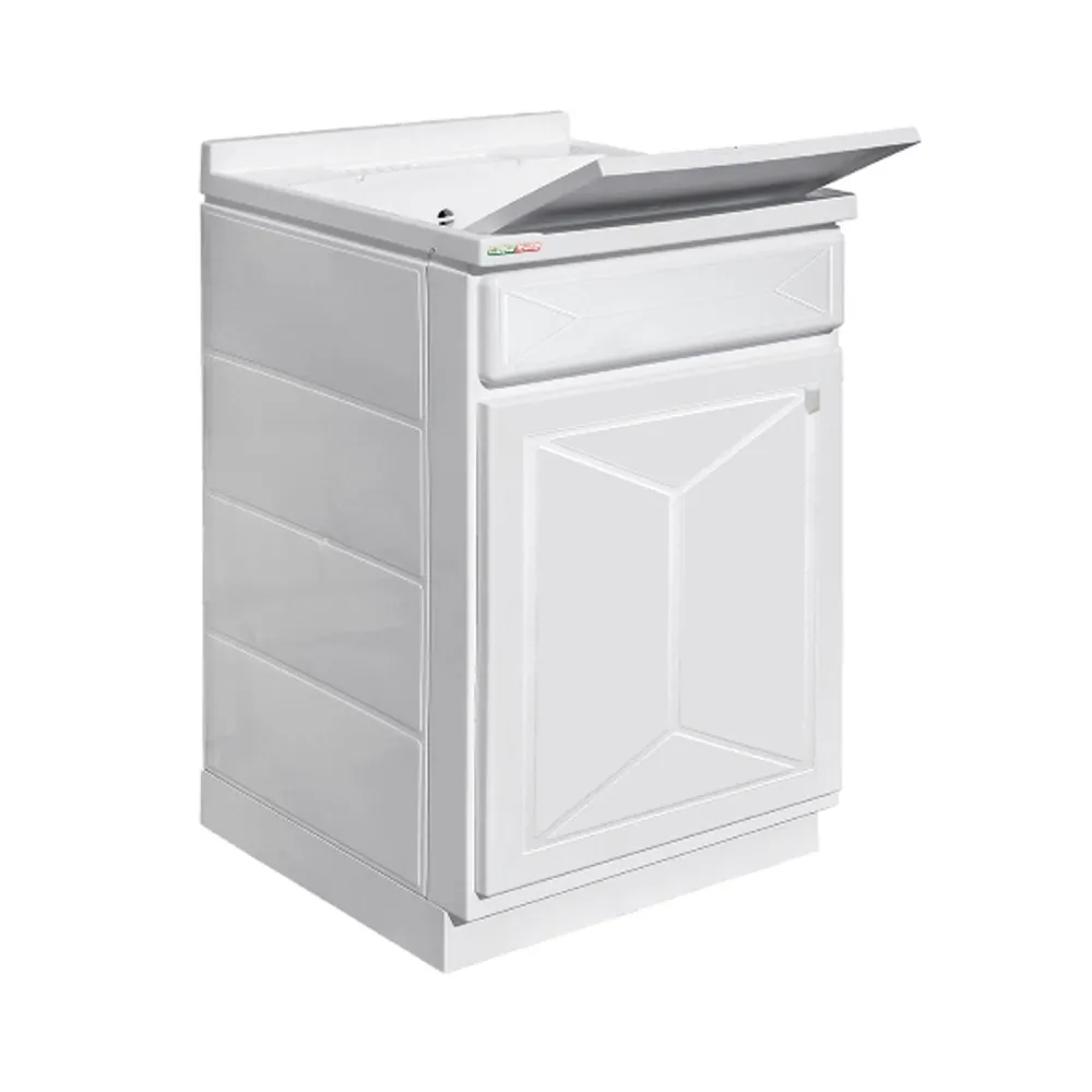 Washbasin model TopLine-Plus 45x60 cm 1 door - wit