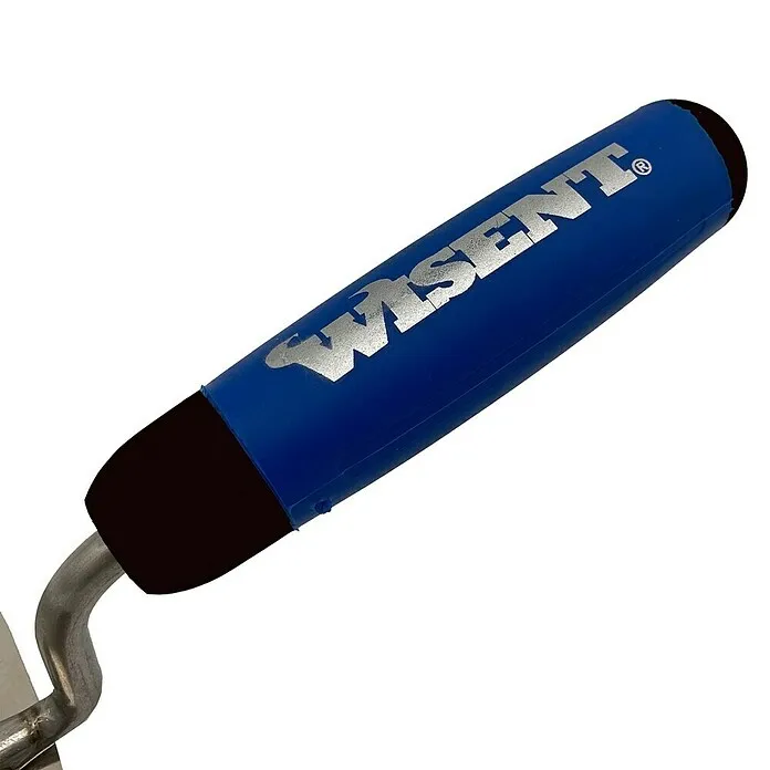 Wisent Stukadoorstroffel - Breedte: 100 mm, Hoogwaardig roestvrij staal, Type greep: 2K-greep