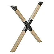 Verzinkt Staal Dolle Meubelpoot - l x b x h: 710 x 26 x 4,5 mm, Kunststof