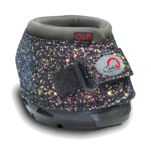 CLB Bling Hoof Shoes (pair) Black/Sparkle M3/S