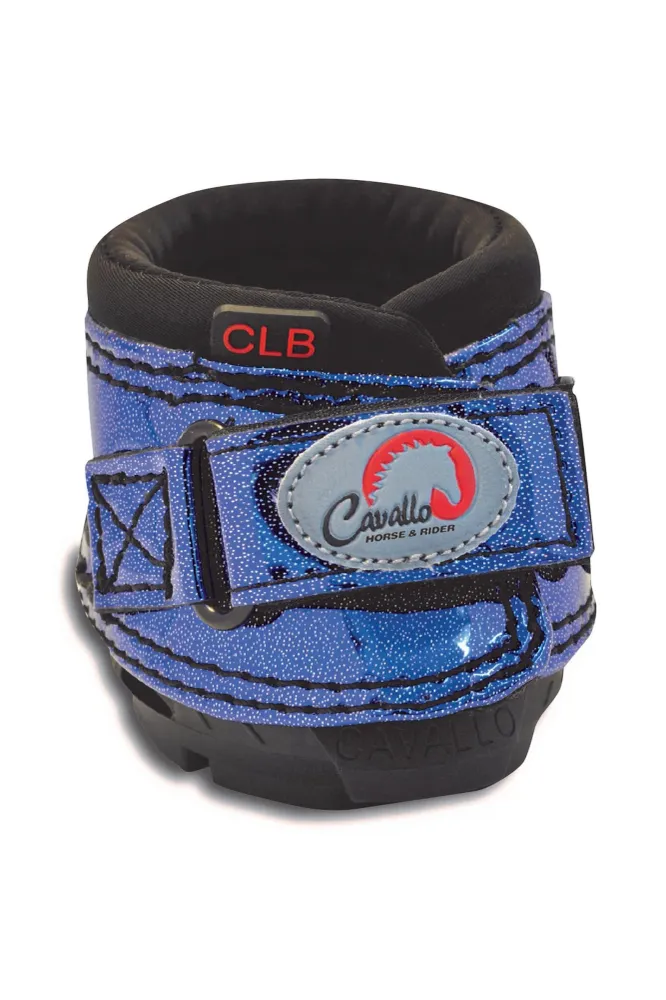 Zware Uitvoering CLB Bling Hoof Shoes (pair) Metallic Blauw M4/R