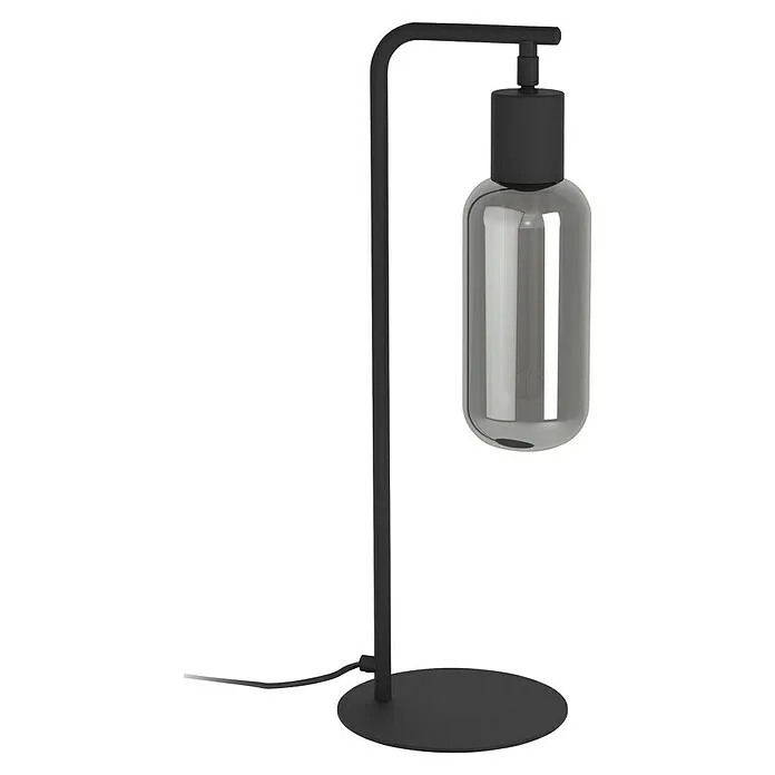 Eglo Led-tafellamp Maione - l x b x h: 17 x 9 x 50,5 cm, Grijs, E27, Vermogen per lichtbron: 4 W