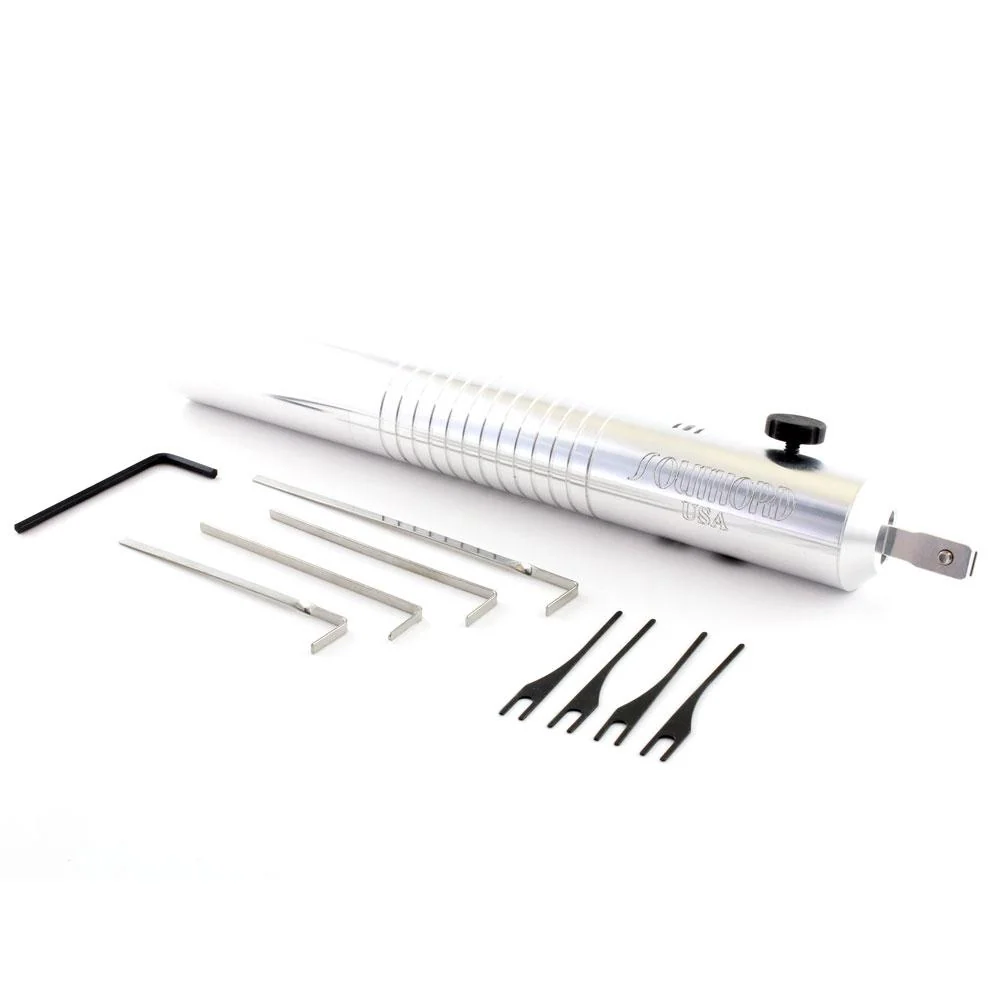 Lock Pick Gun - SouthOrd E500XT Electric 4.5V Max Edition + Case etc. met 2 Jaar Garantie