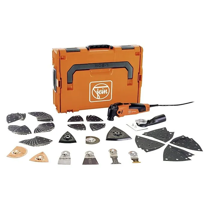 Slag Fein MultiMaster Multitool MM500 set - 350 W, Oscillatiehoek: ± 1,7°, STARLOCK-Plus-systeem