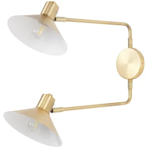 Wandlamp metaal goud KADASSA - Met Dimfunctie