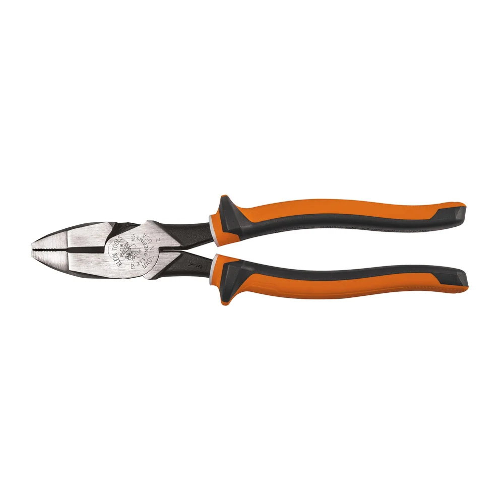 KLEIN TOOLS 9" Dicht New England Nose High Leverage Side Cutting Pliers