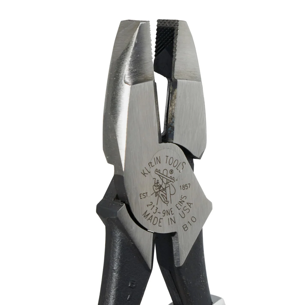 KLEIN TOOLS 9" Dicht New England Nose High Leverage Side Cutting Pliers