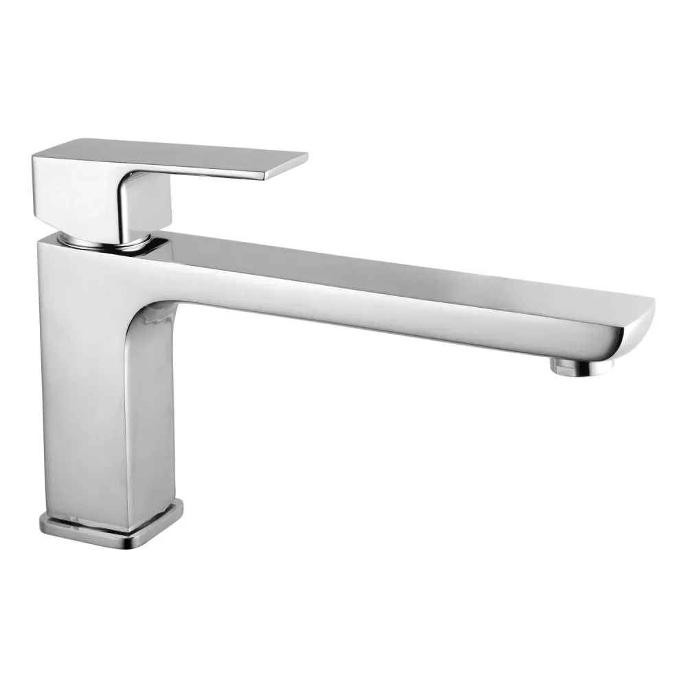 Pair extra lang basin and bidet mixers Nix series chrome-plated brass