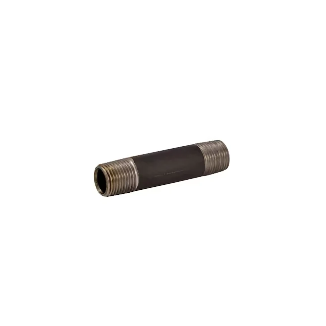 SABER SELECT Ravenzwart Malleable Nipple (1/2 . x 3 .) voor Metaalbewerking