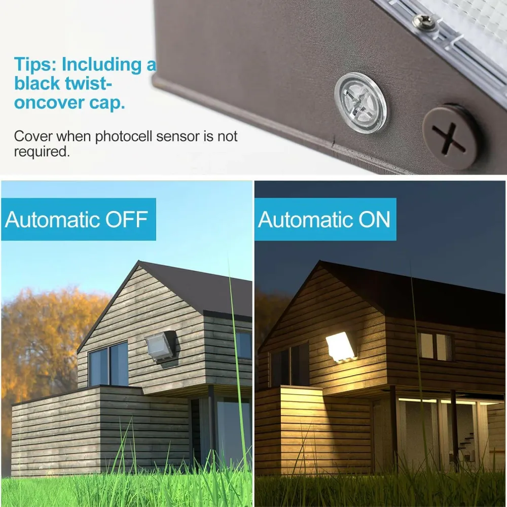 SABER SELECT LED WallPack Security Light 150W (11.2 . L x 8.4 . H x 4.3 . W)