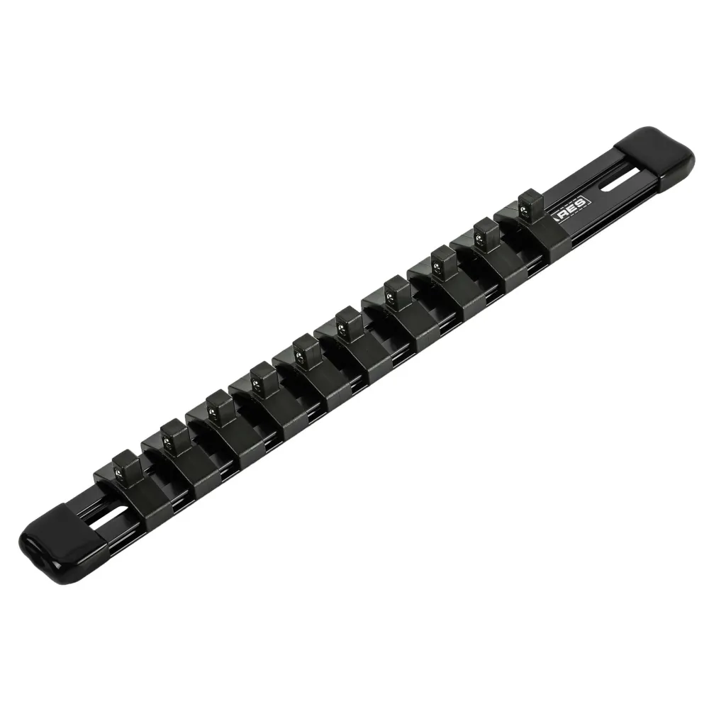 ARES 60074 - 1/4-Inch Drive Zwart 9.84-Inch Socket Organizer