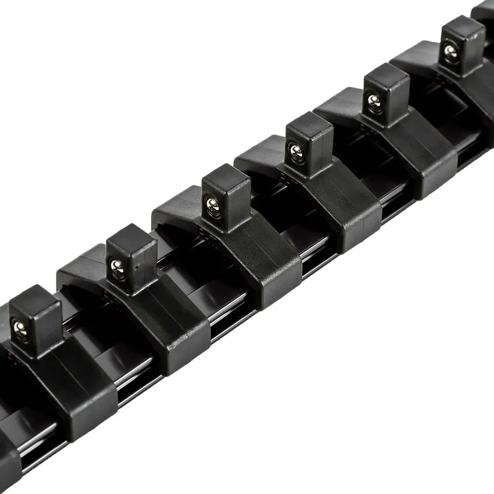 ARES 60074 - 1/4-Inch Drive Zwart 9.84-Inch Socket Organizer