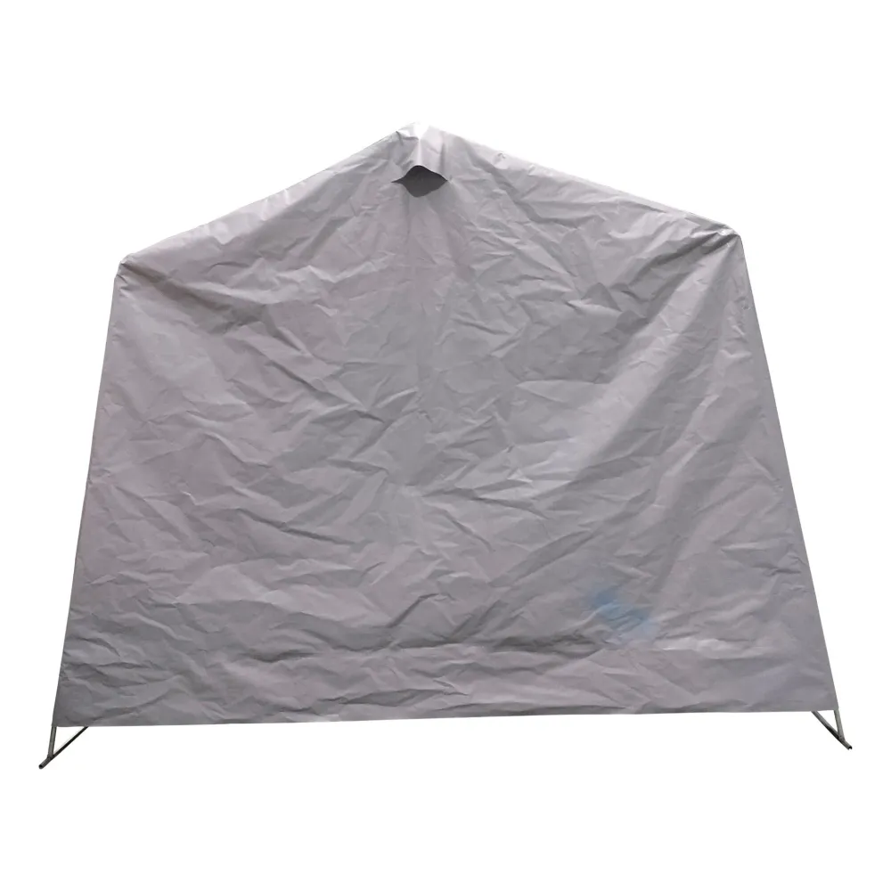 Fornorth Portable Garage Replacement Tarp 3,4x7m, Light grey