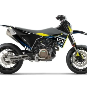 Husqvarna 701 GRAPHICS - "Vortex" (Black/Blue)