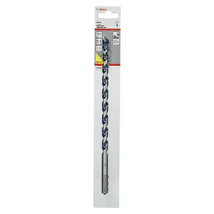 Bosch Beton- & steenboor CYL-5 - Boordiameter: 12 mm, 1 st., Werklengte: 190 mm