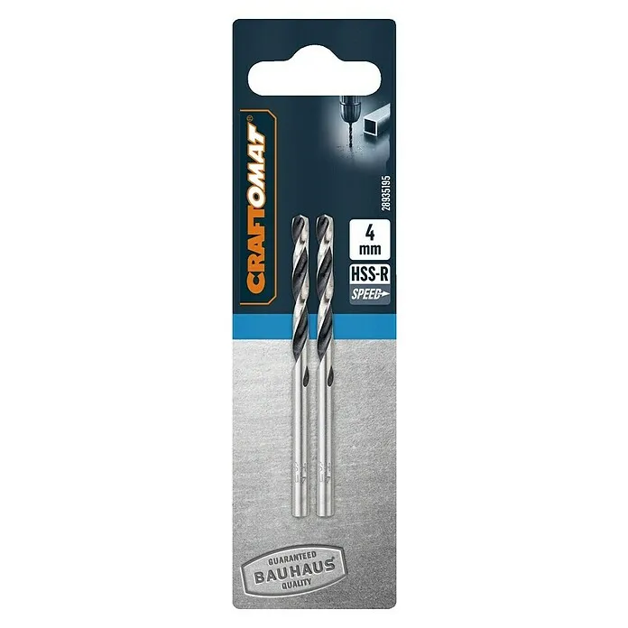 Craftomat Metaalboor - 2 st., Boordiameter: 4 mm