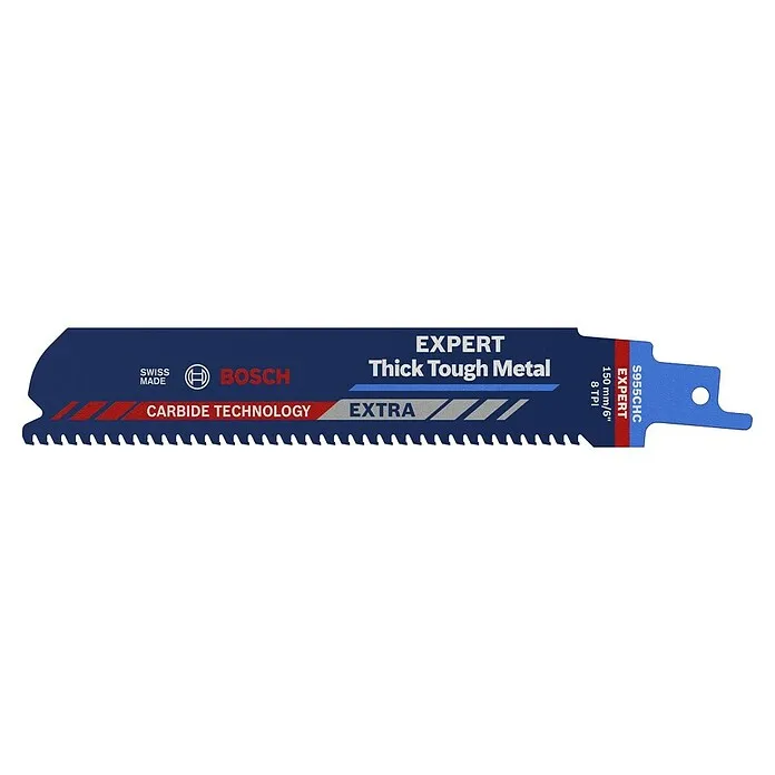 Bosch Expert Reciprozaagblad Dik Tough Metal - Lengte: 150 mm