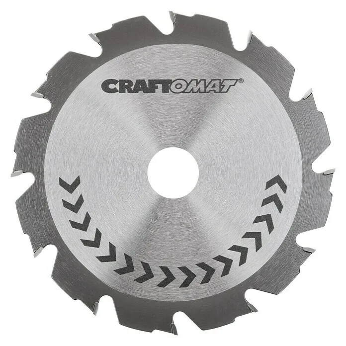Craftomat Cirkelzaagblad HM - 190 mm, Boorgat: 30 mm, 12 st.