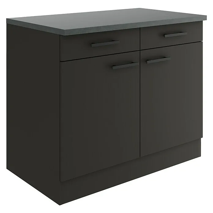 Optifit OPTIkult Onderkast Madrid 420 - Antraciet, l x b x h: 60 x 100 x 84,8 cm voor Binnen en Buiten