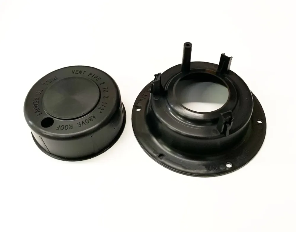 Plastic Attic Plumbing Vent Cover KOOLZWART 1 1/2" to 2-1/2" Pipe Diameter RV Trailer