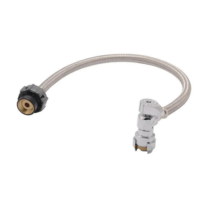 SharkBite 1/2 . Angle Stop x 1/2 . NPSM Click Seal® Faucet Connector x 20 .