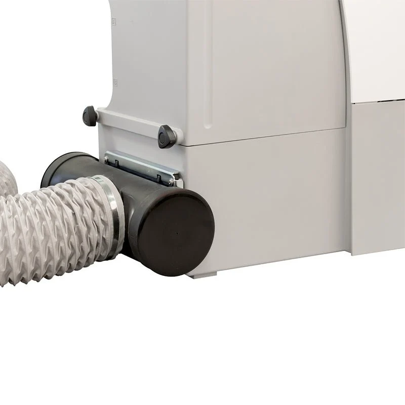 Silent aspiration Evacuation Connect - Air rejection outside.