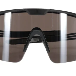 Site Boss Enhanced Coverage Half-Frame Safety Glasses, Black Frame, Zilver Mirror Plus Lens, and Anti-Scratch Coating 250-...