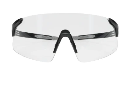 Site Boss Geperfectioneerd Coverage Frameless Safety Glasses, Black Temples and Clear FogLess® 3Sixty™ Lens Coating 250-40...