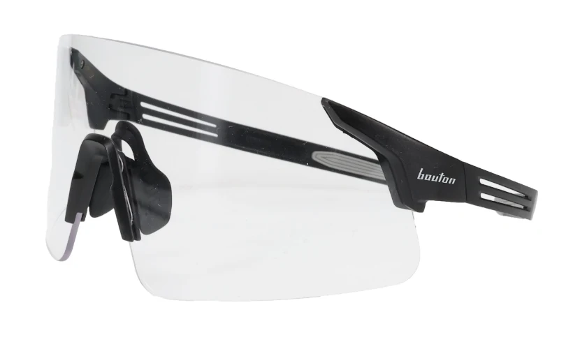 Site Boss Geperfectioneerd Coverage Frameless Safety Glasses, Black Temples and Clear FogLess® 3Sixty™ Lens Coating 250-40...