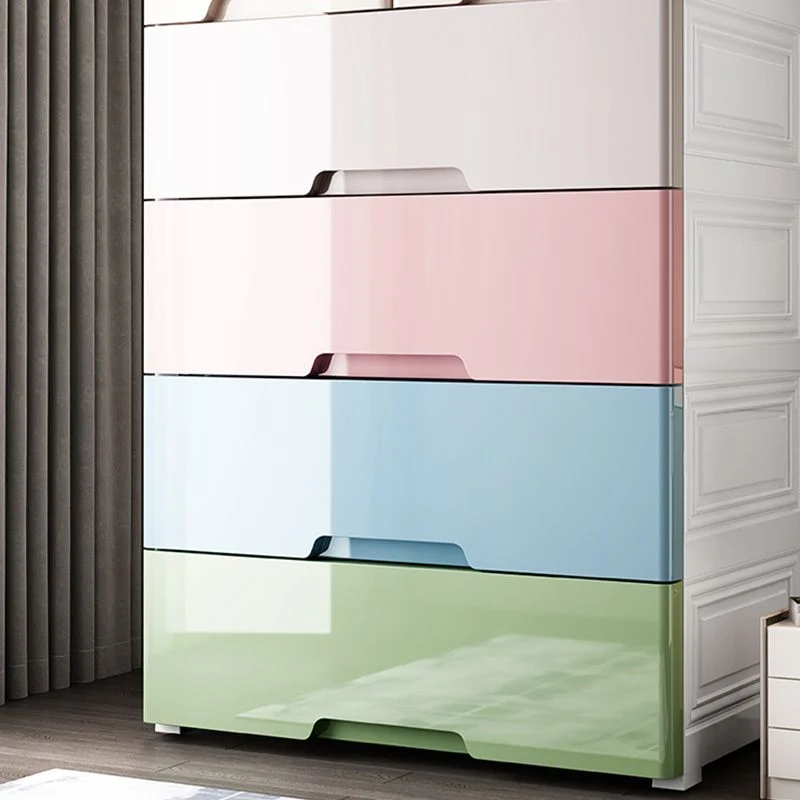 Actueel Style Non-Hanging Armoire Plastic Home Storage Cabinet met Deuren en Planken 24l