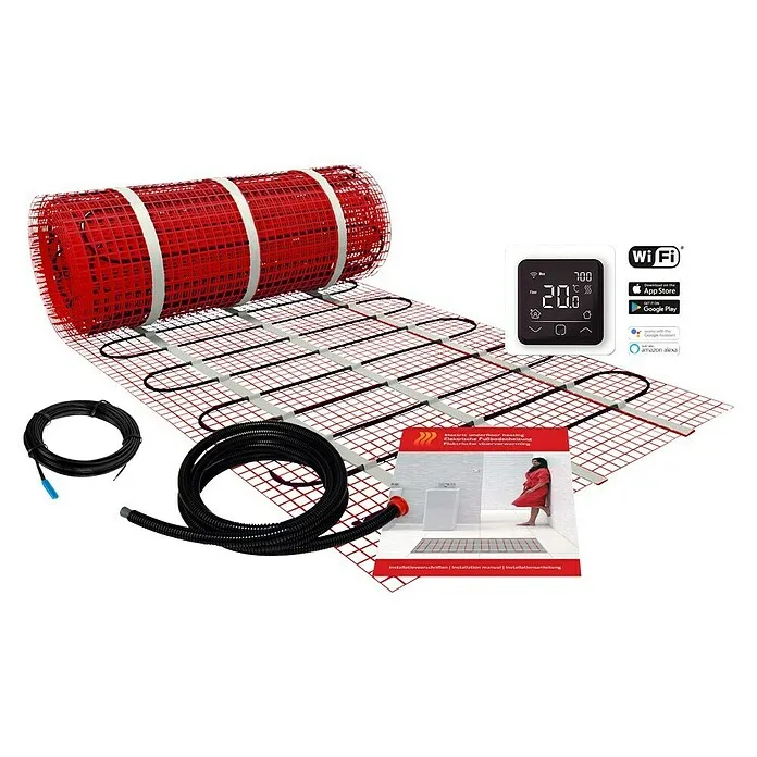 Industriële Vloerverwarming Powered MAGNUM - Verwarmbaar oppervlak: 10 m², 150 W