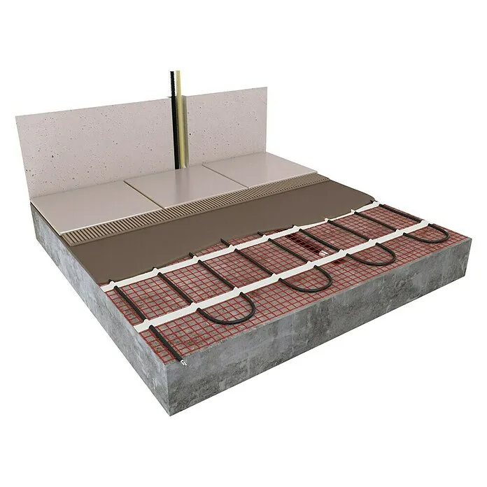 Industriële Vloerverwarming Powered MAGNUM - Verwarmbaar oppervlak: 10 m², 150 W