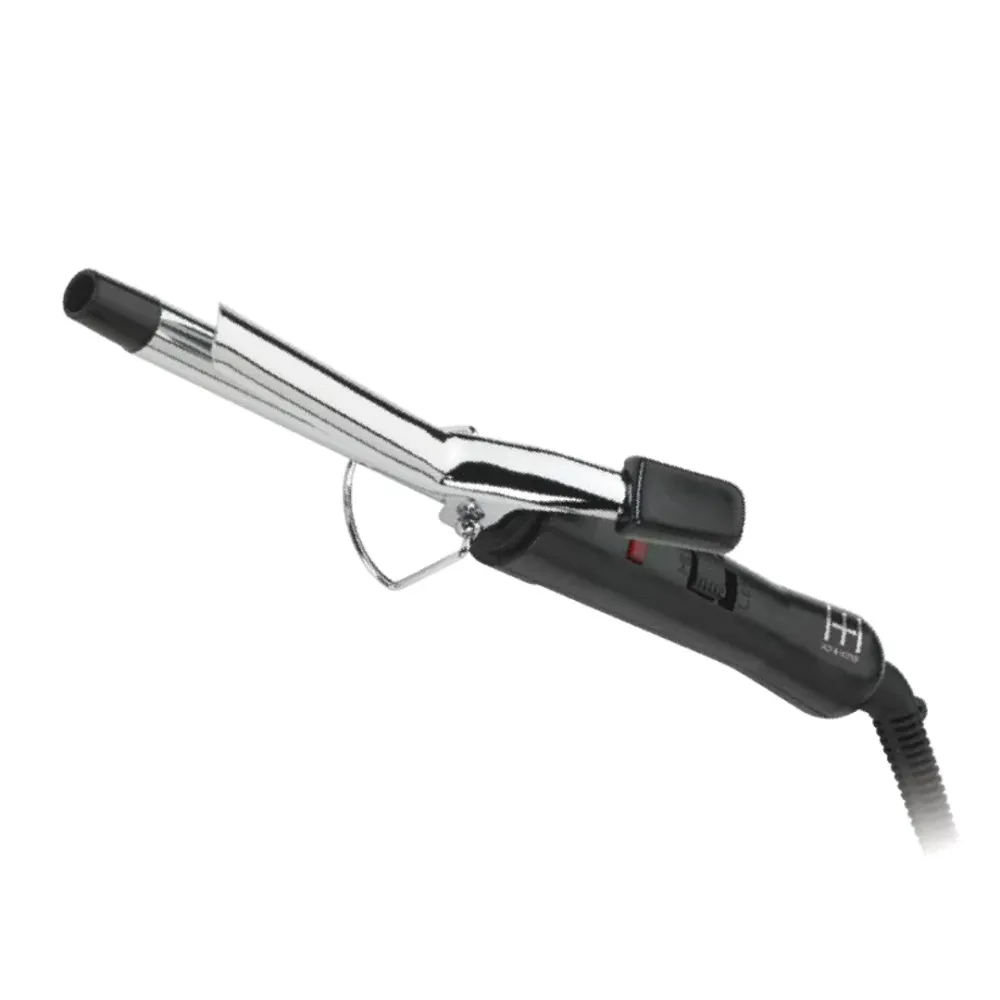 Hot & Hotter Electric Curling Iron 1/2in, 1 Count Hair Curler, Silver