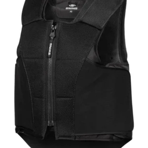 P24 Max Body Protector koolzwart M met Stof- en Spatfilter