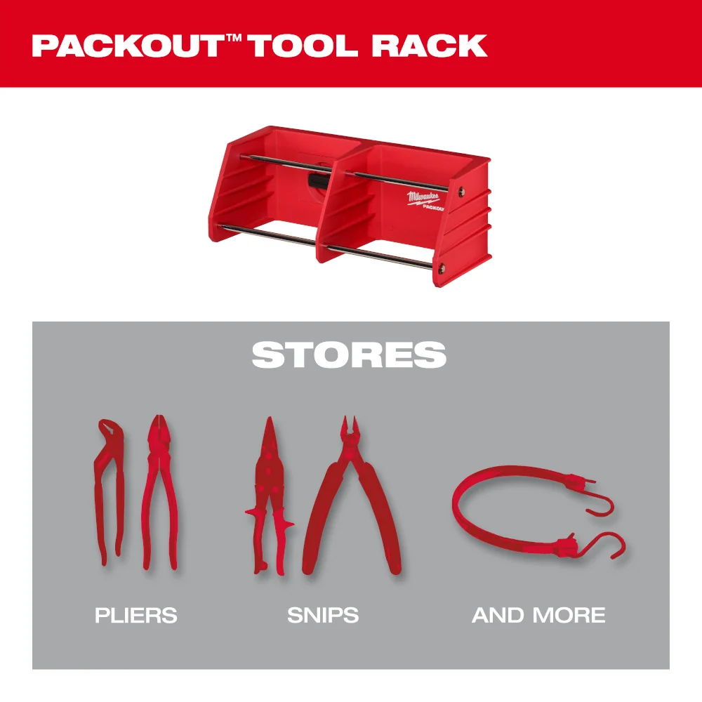 MILWAUKEE PACKOUT™ Tool Rack | Snel Thuisbezorgd