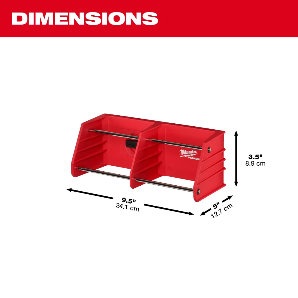 MILWAUKEE PACKOUT™ Tool Rack | Snel Thuisbezorgd
