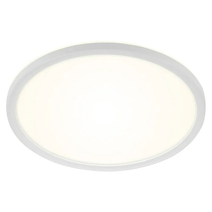 Briloner Led-plafondlamp Dun - 293 x 28 mm, Wit