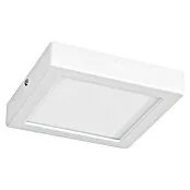 Minimalistisch Design Eglo Led-plafondlamp Idun - 9,5 W, l x b x h: 3 x 17 x 17 cm, Wit, Neutraal wit