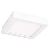 Minimalistisch Design Eglo Led-plafondlamp Idun - 9,5 W, l x b x h: 3 x 17 x 17 cm, Wit, Neutraal wit