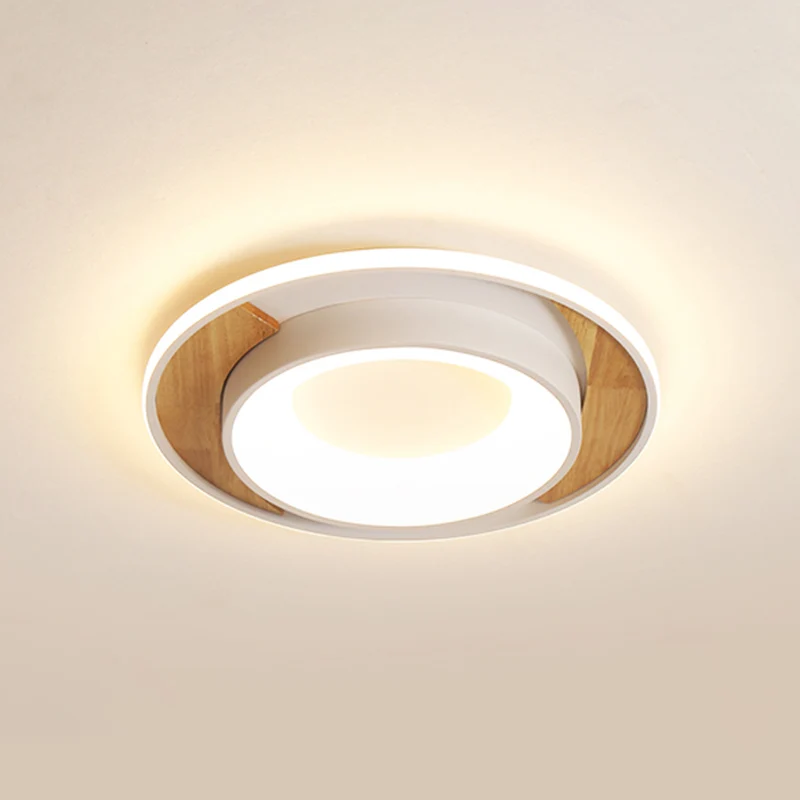 16"/19,5" brede witte ronde inbouw moderne acryl LED-plafondlamp voor slaapkamer voor Keuken